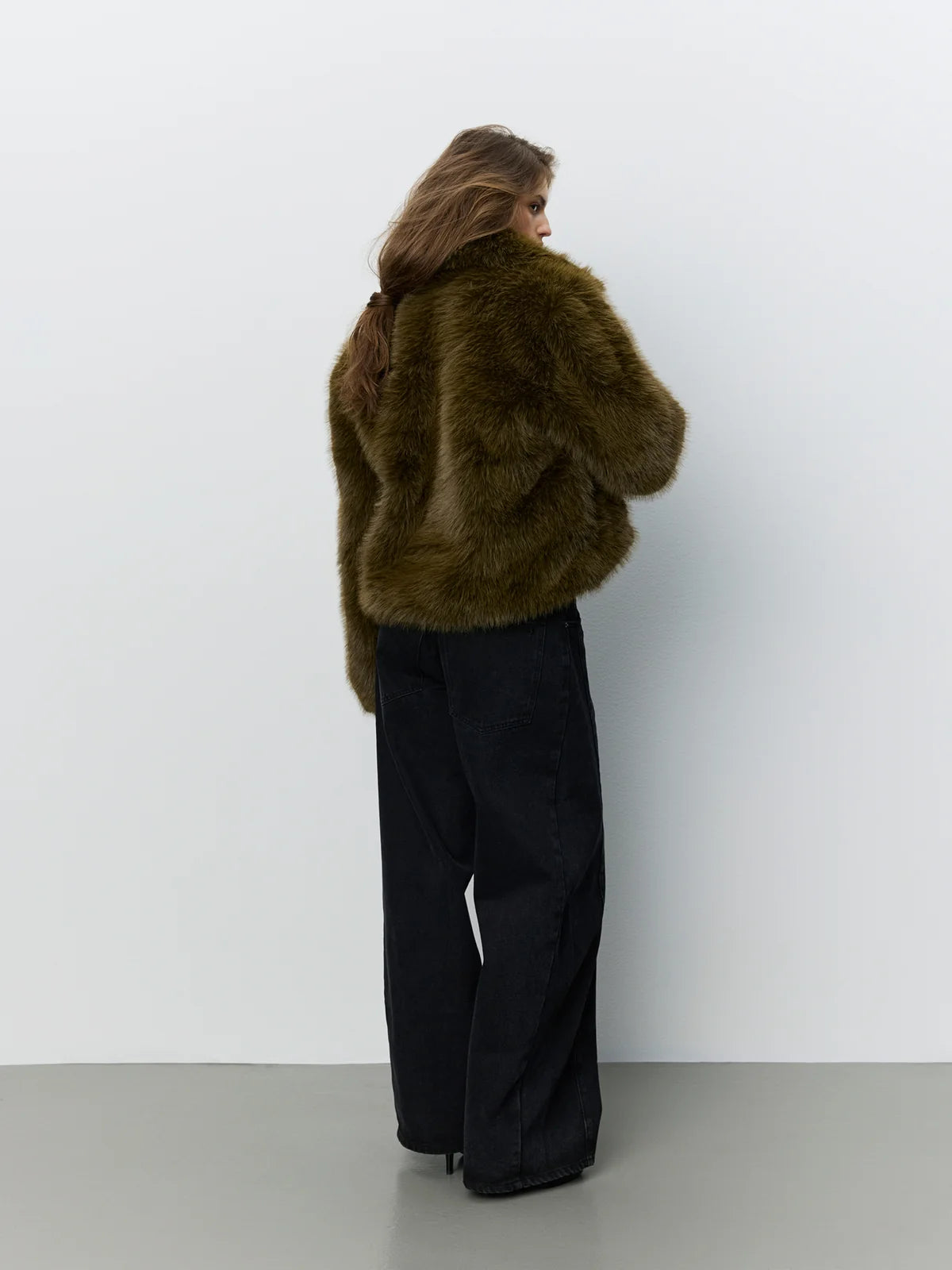 METASW Bomber Jacket I faux fur
