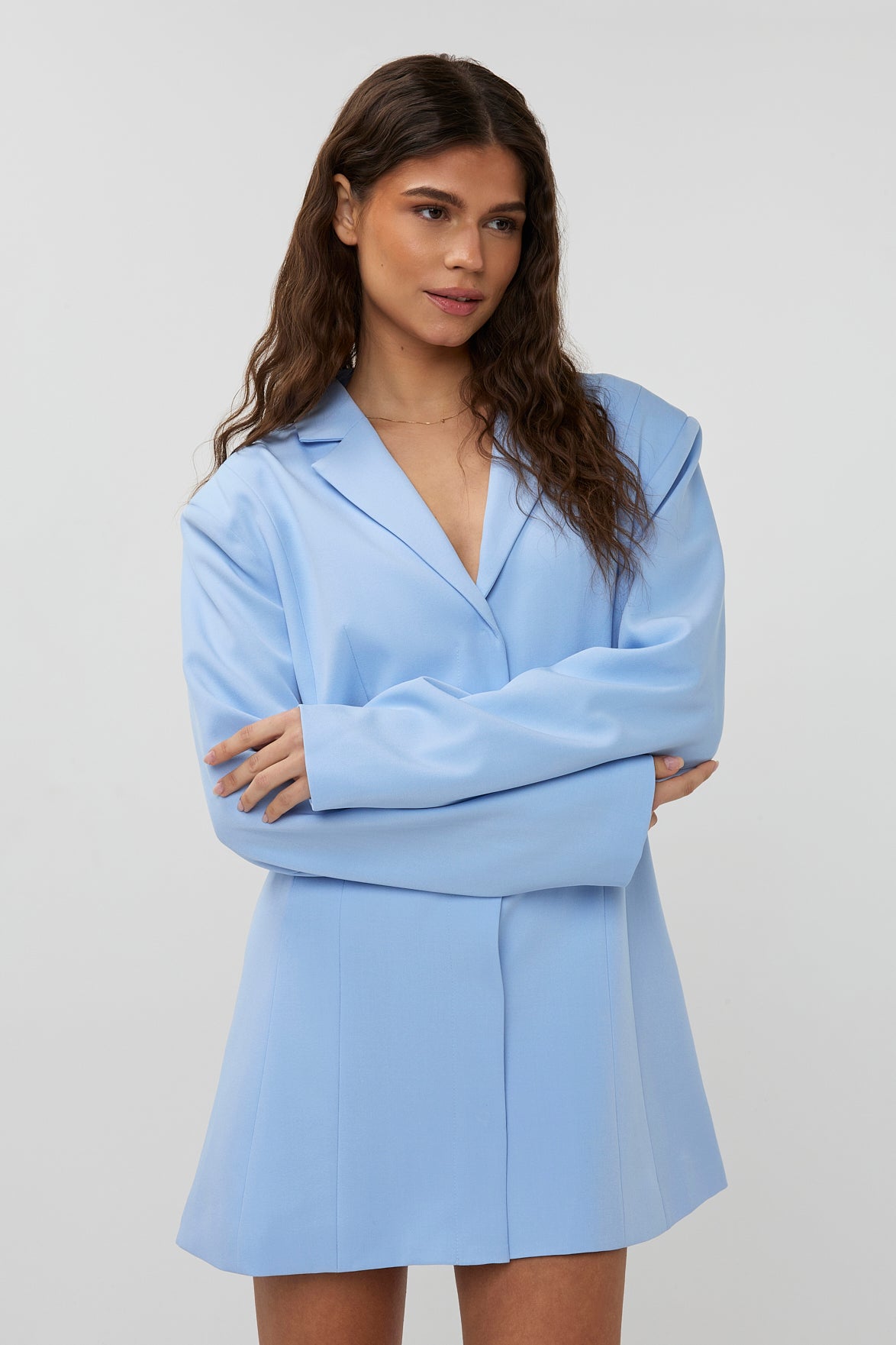 Blue's blazer dress