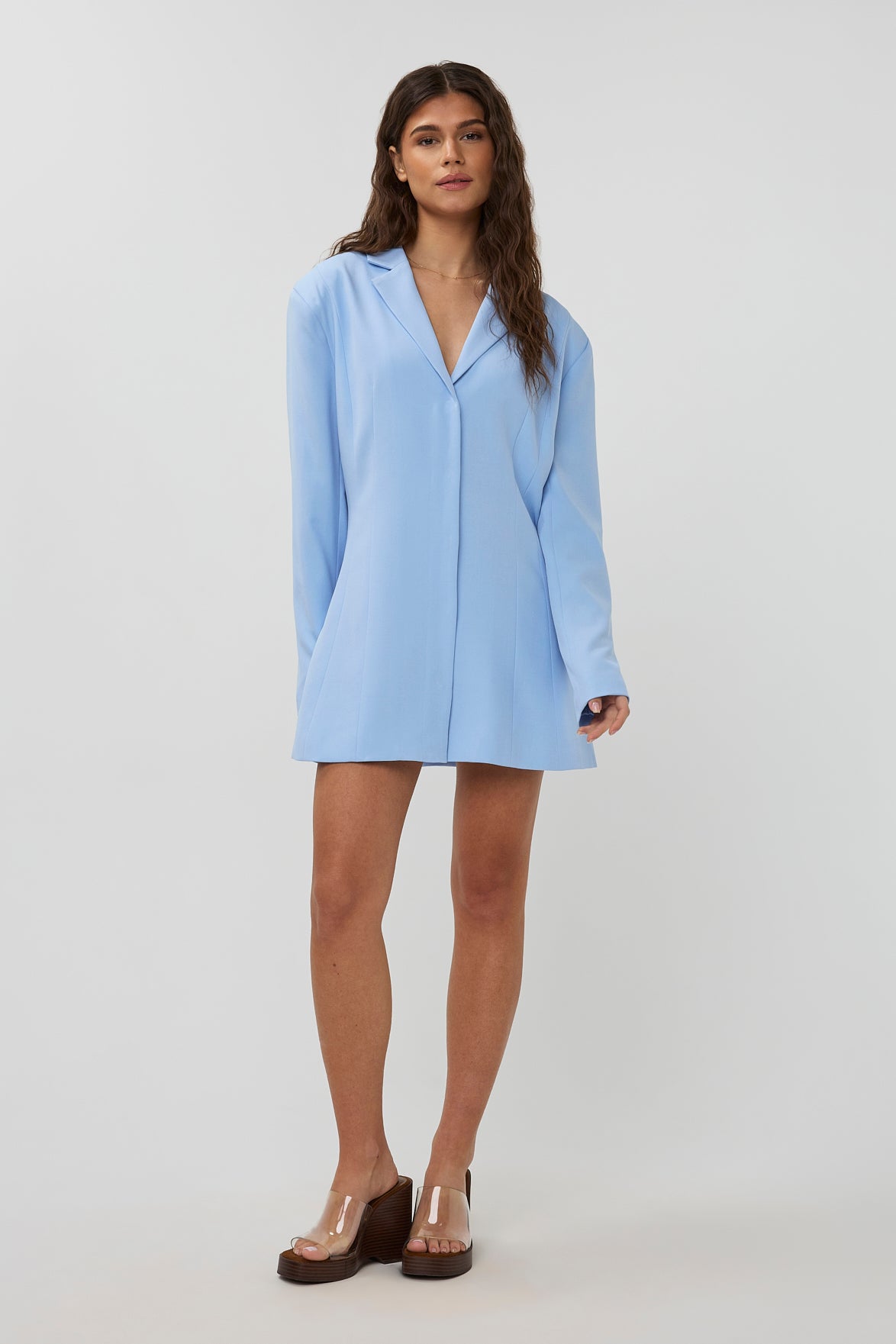 Blue's blazer dress