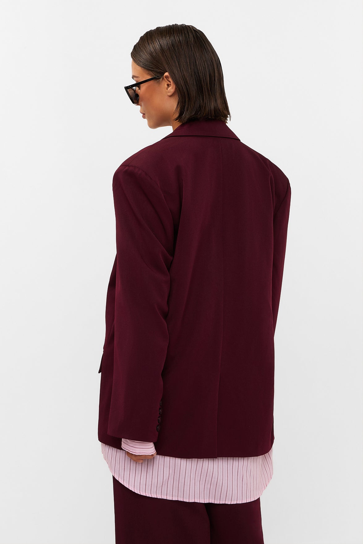 Haven blazer | bordeaux