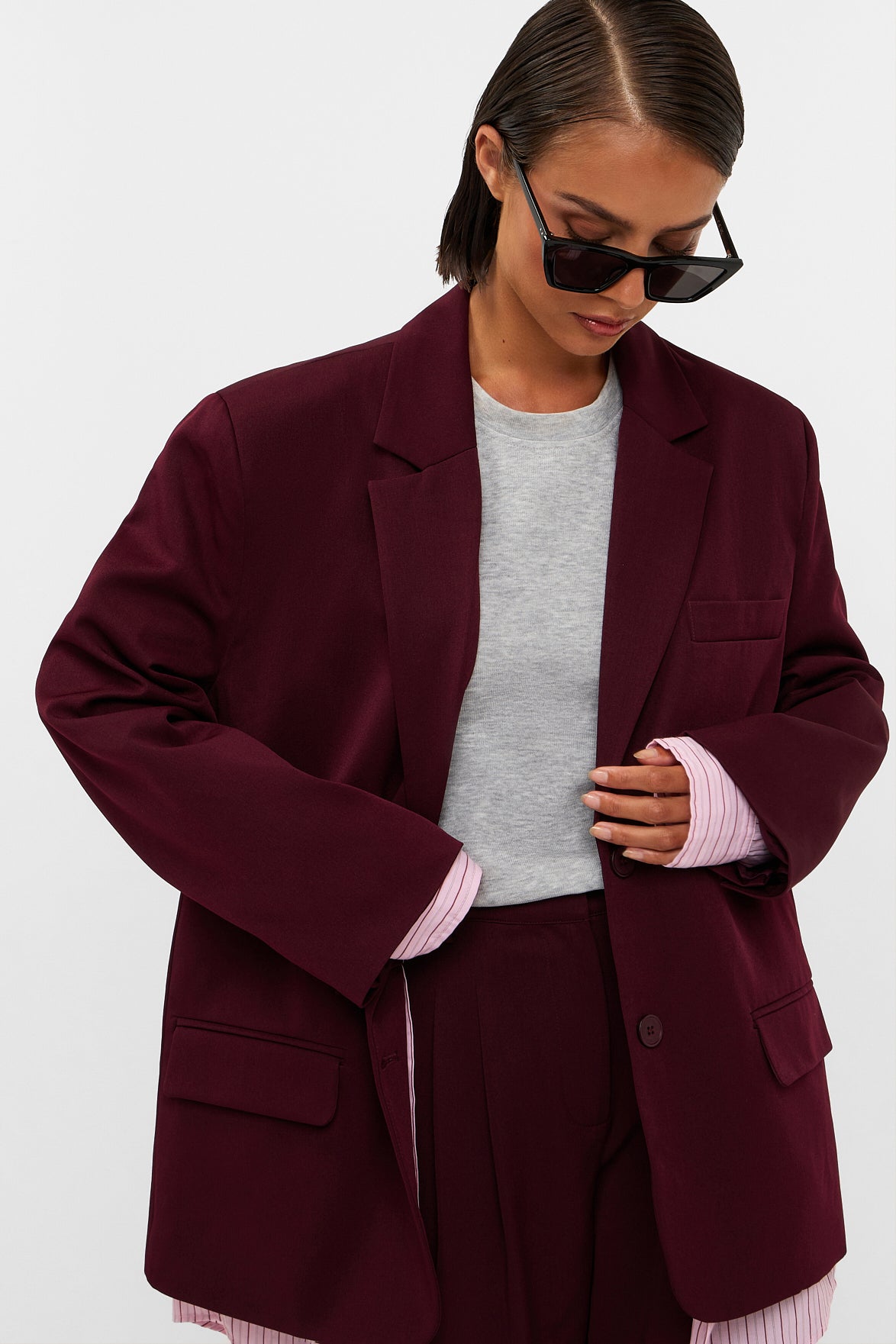 Jackie pants | bordeaux