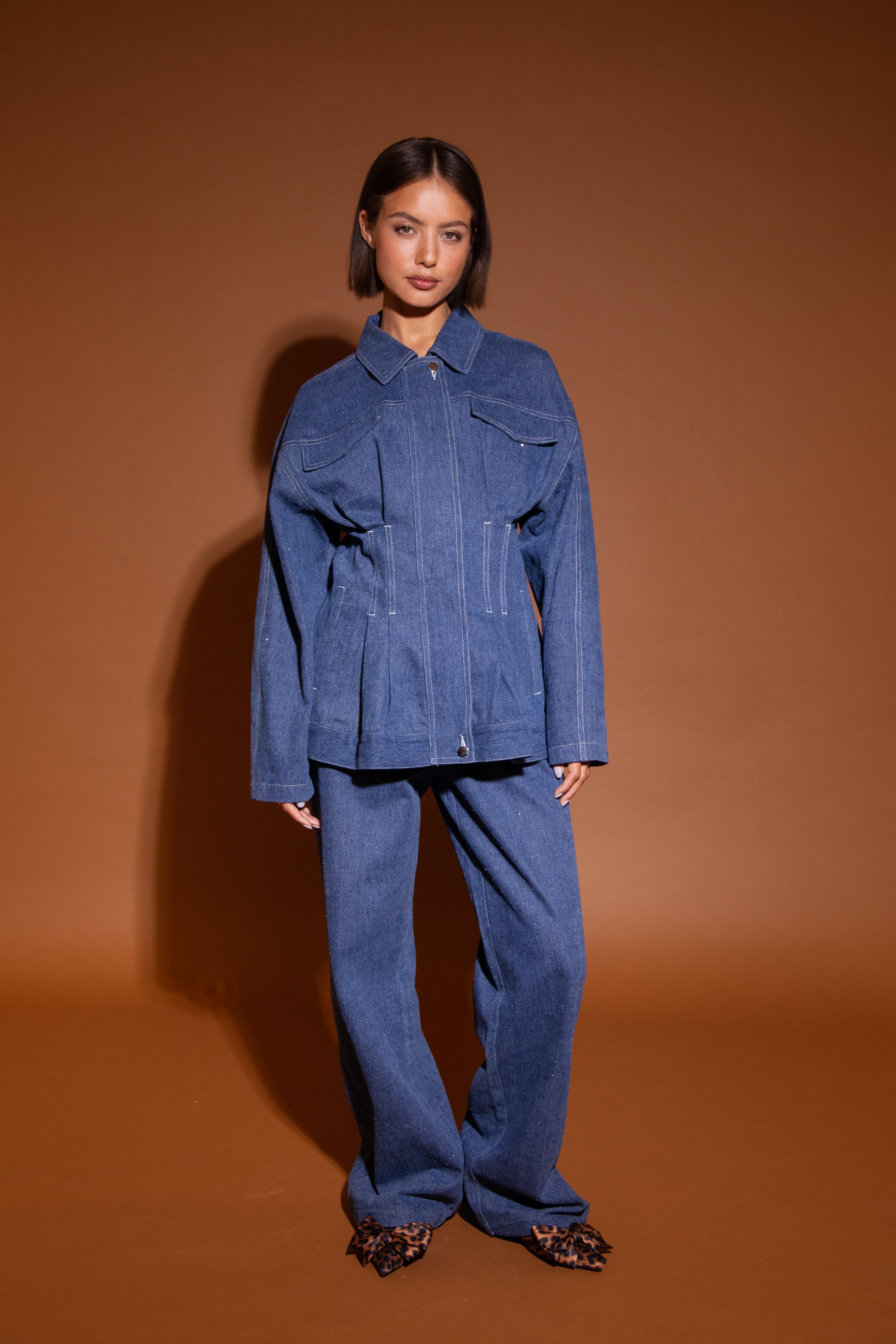 Jack jacket denim blue