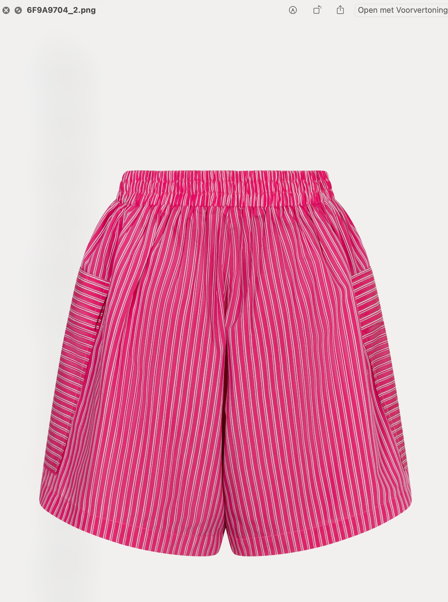 Riley striped shorts