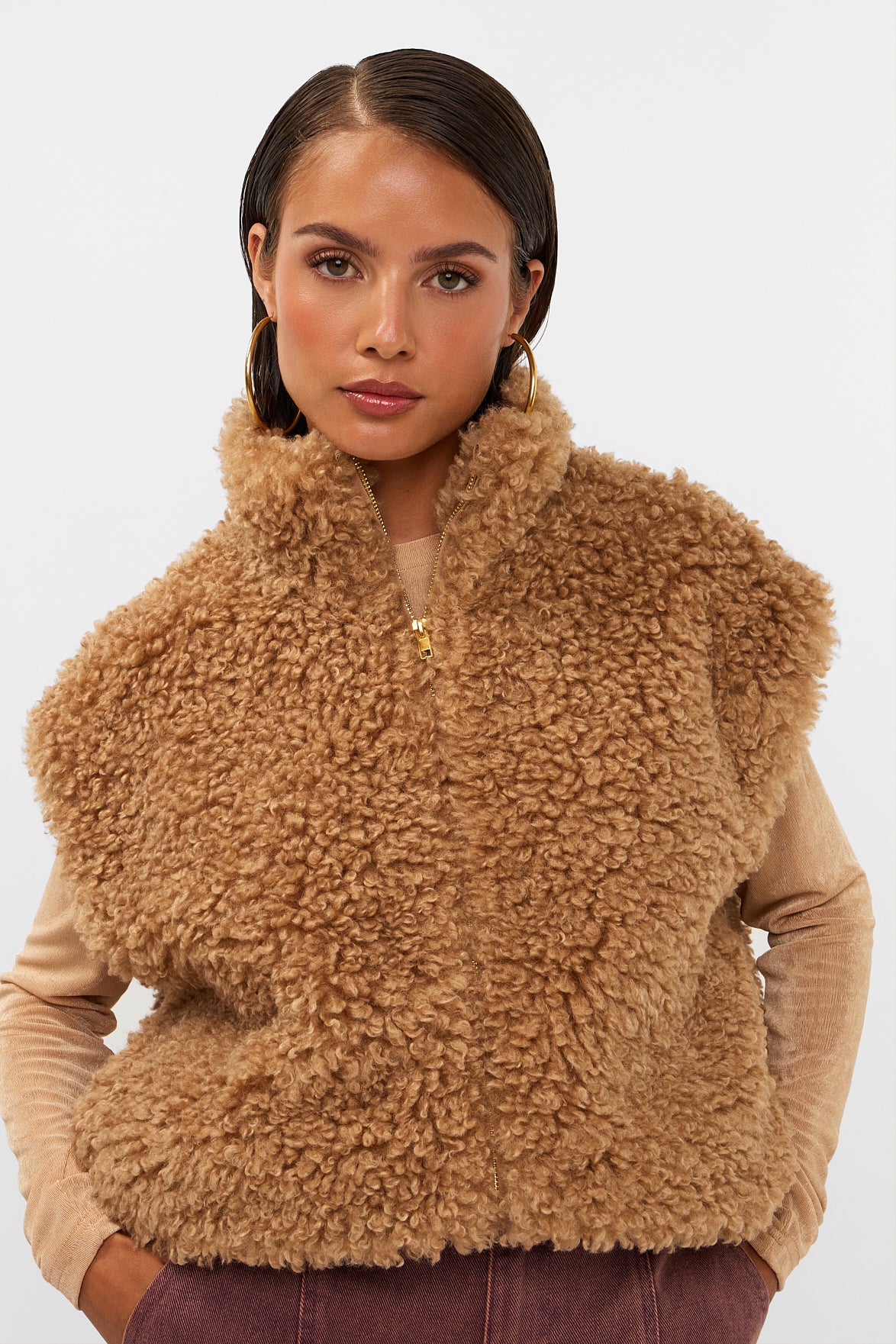 Sira gilet | beige