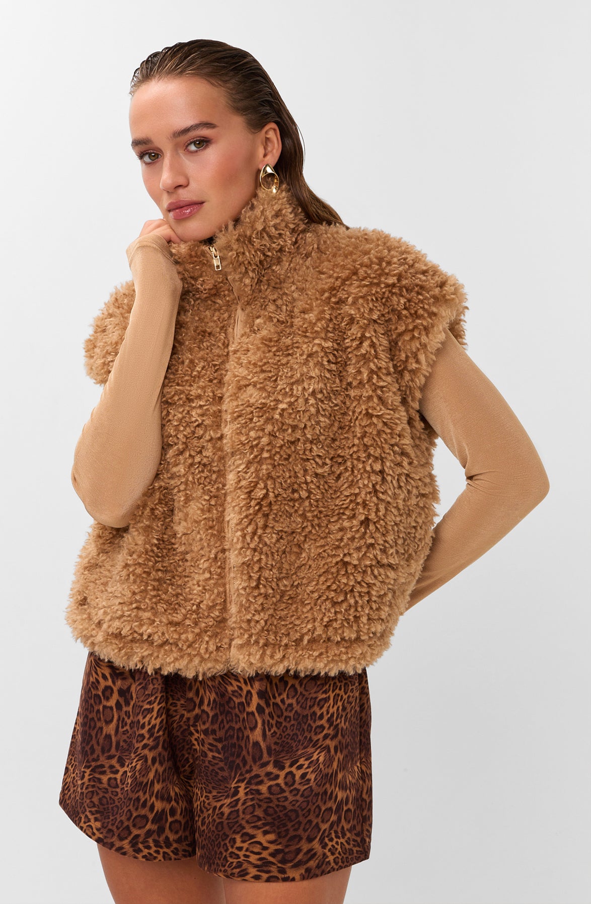 Sira gilet | beige