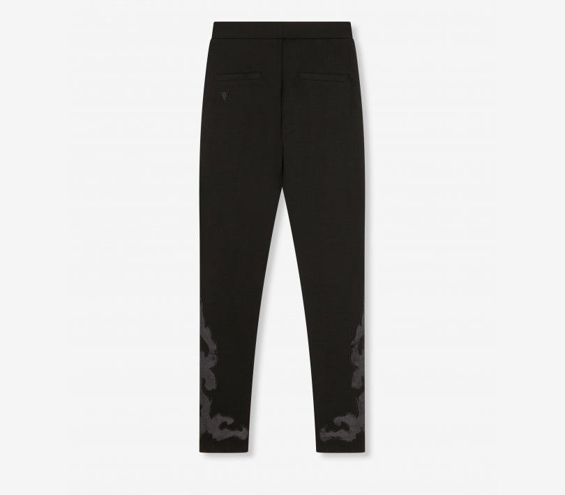 Pants artwork sides - black