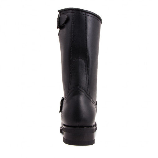 Biker boots midi - black