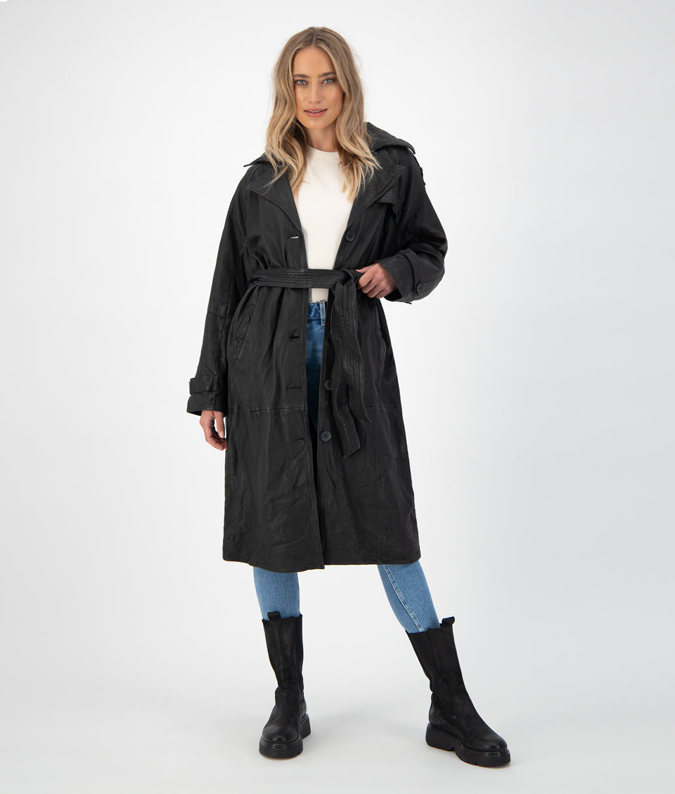 Sloughy Trench Coat