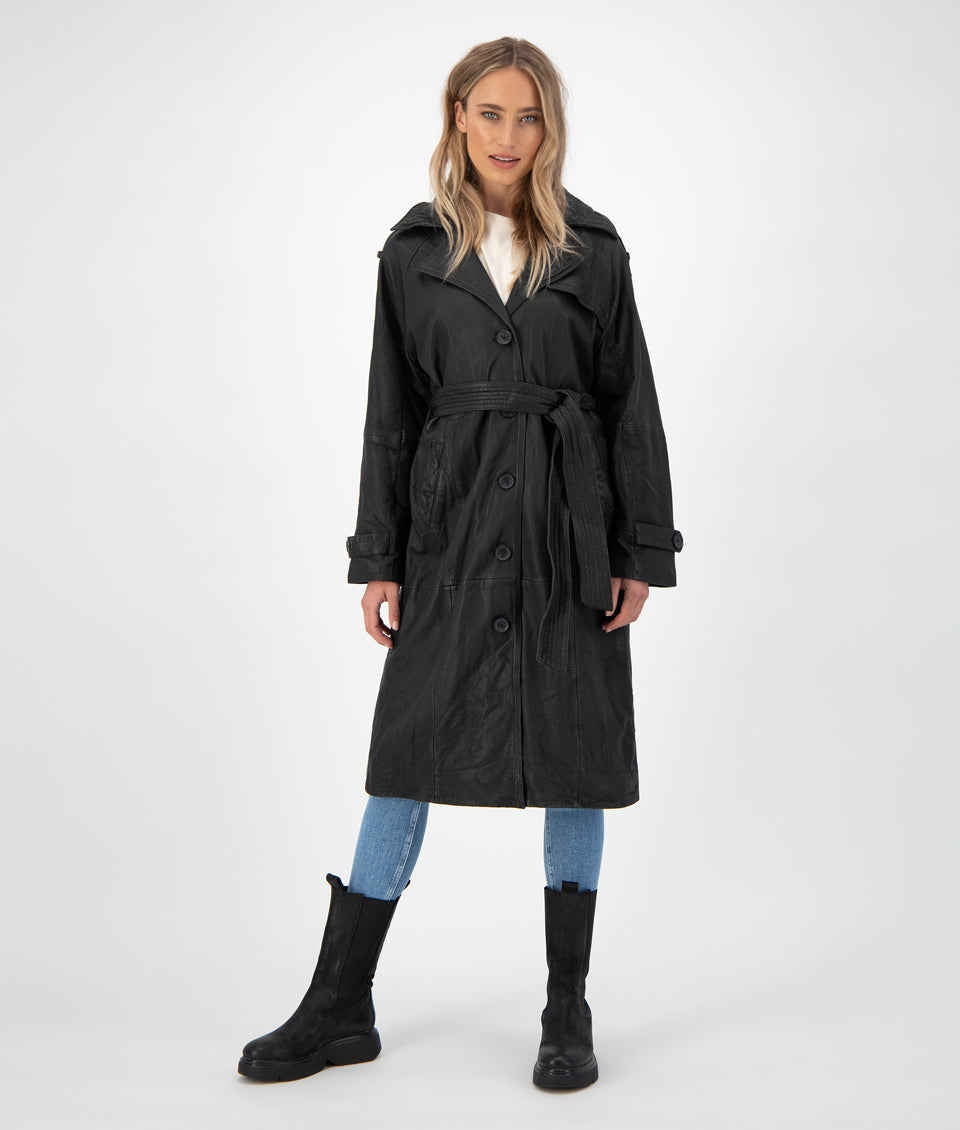 Sloughy Trench Coat