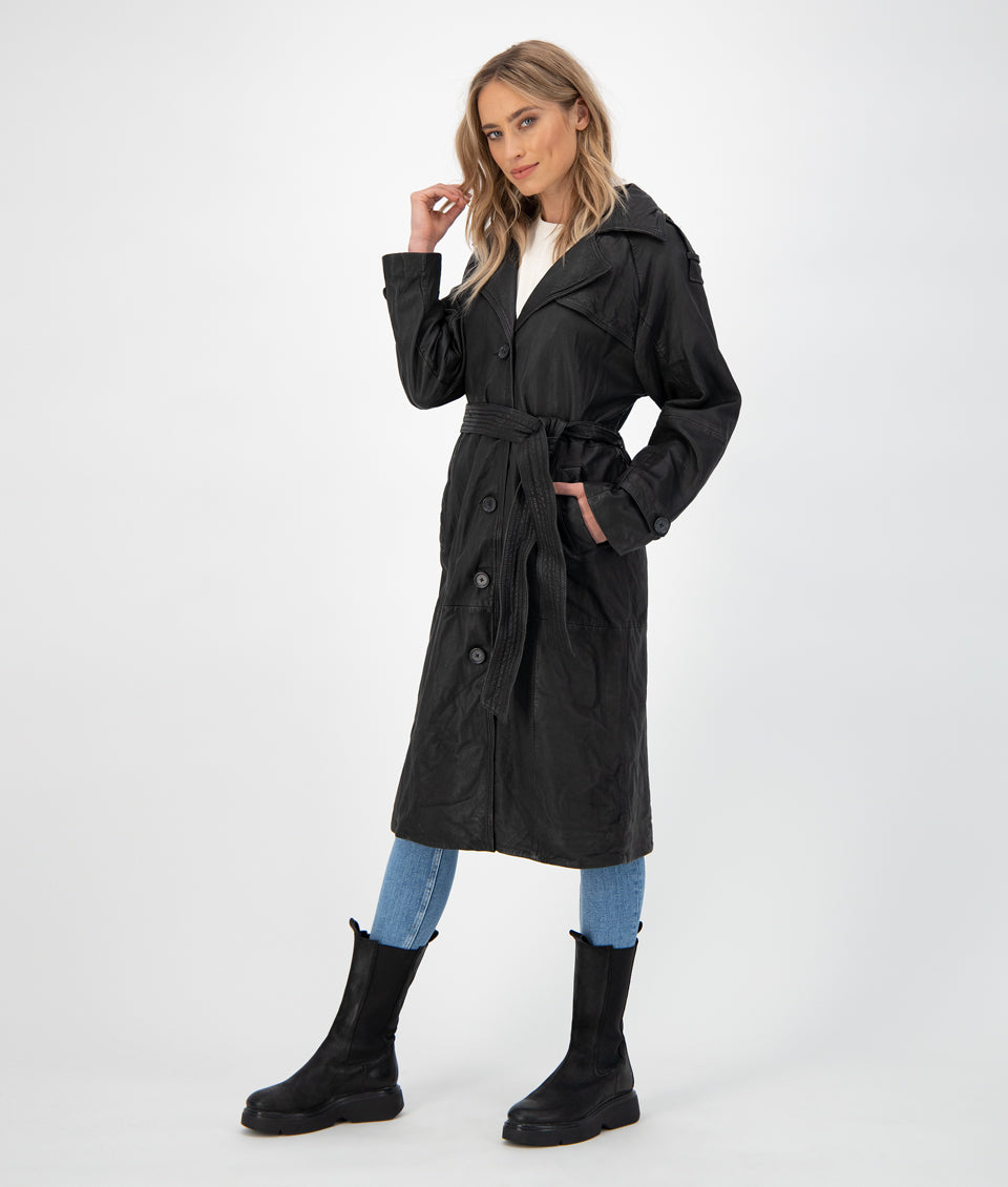 Sloughy Trench Coat