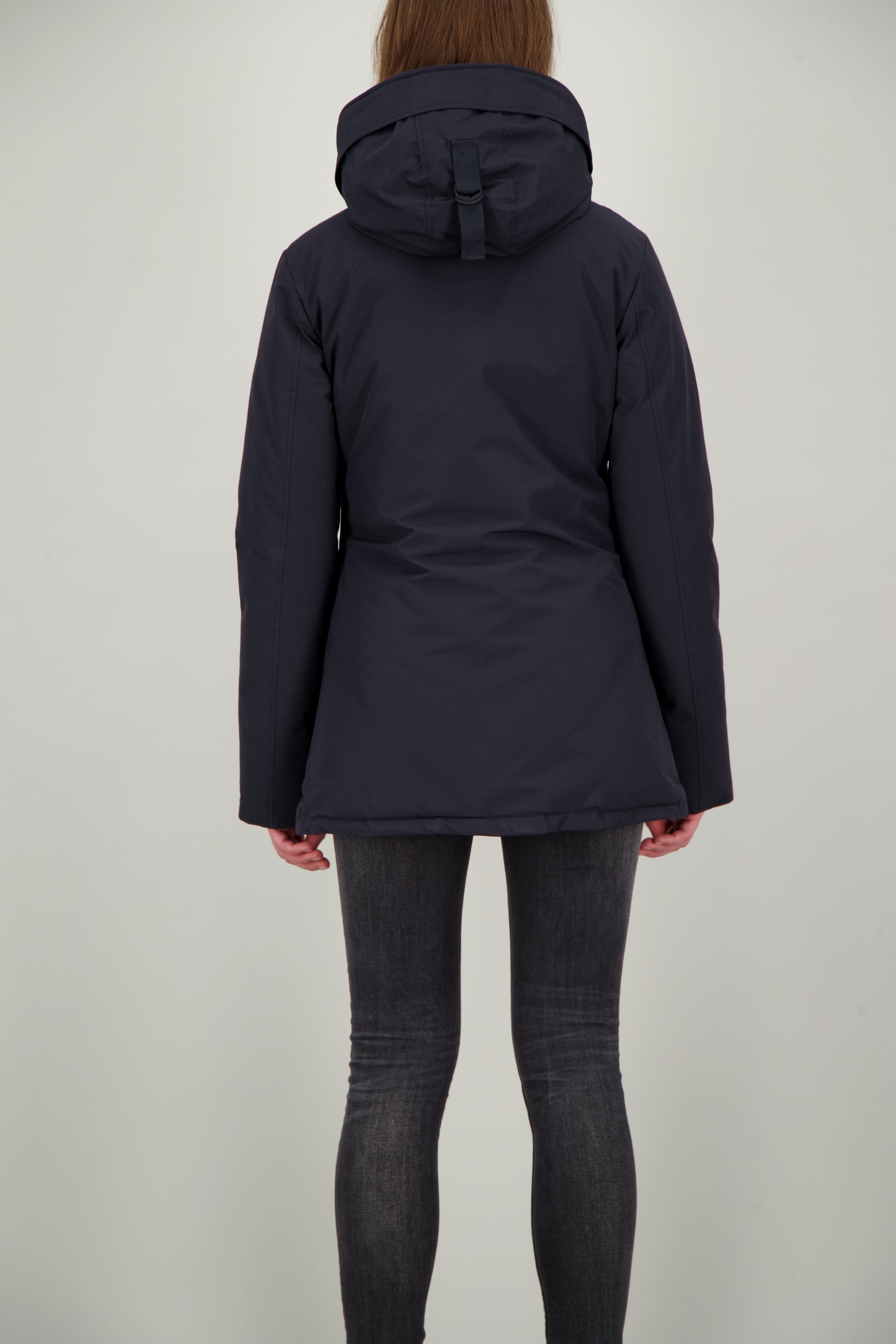 4 pocket parka | dark navy blue