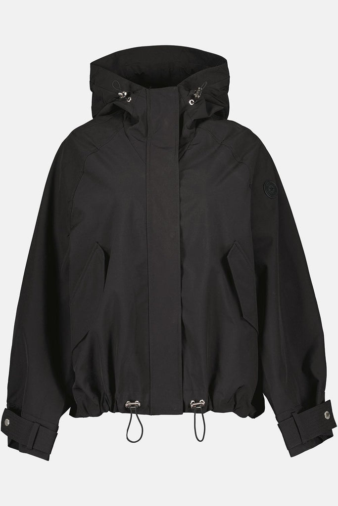AF Soft shell oversized jacket - black