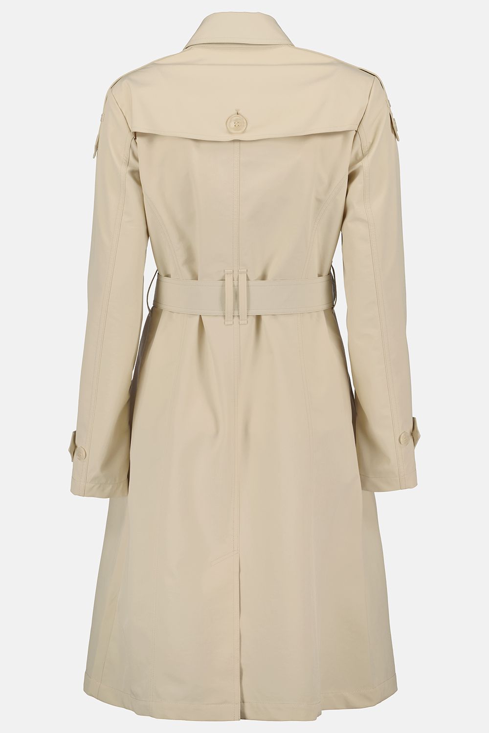 Soft shell trench coat - cement 