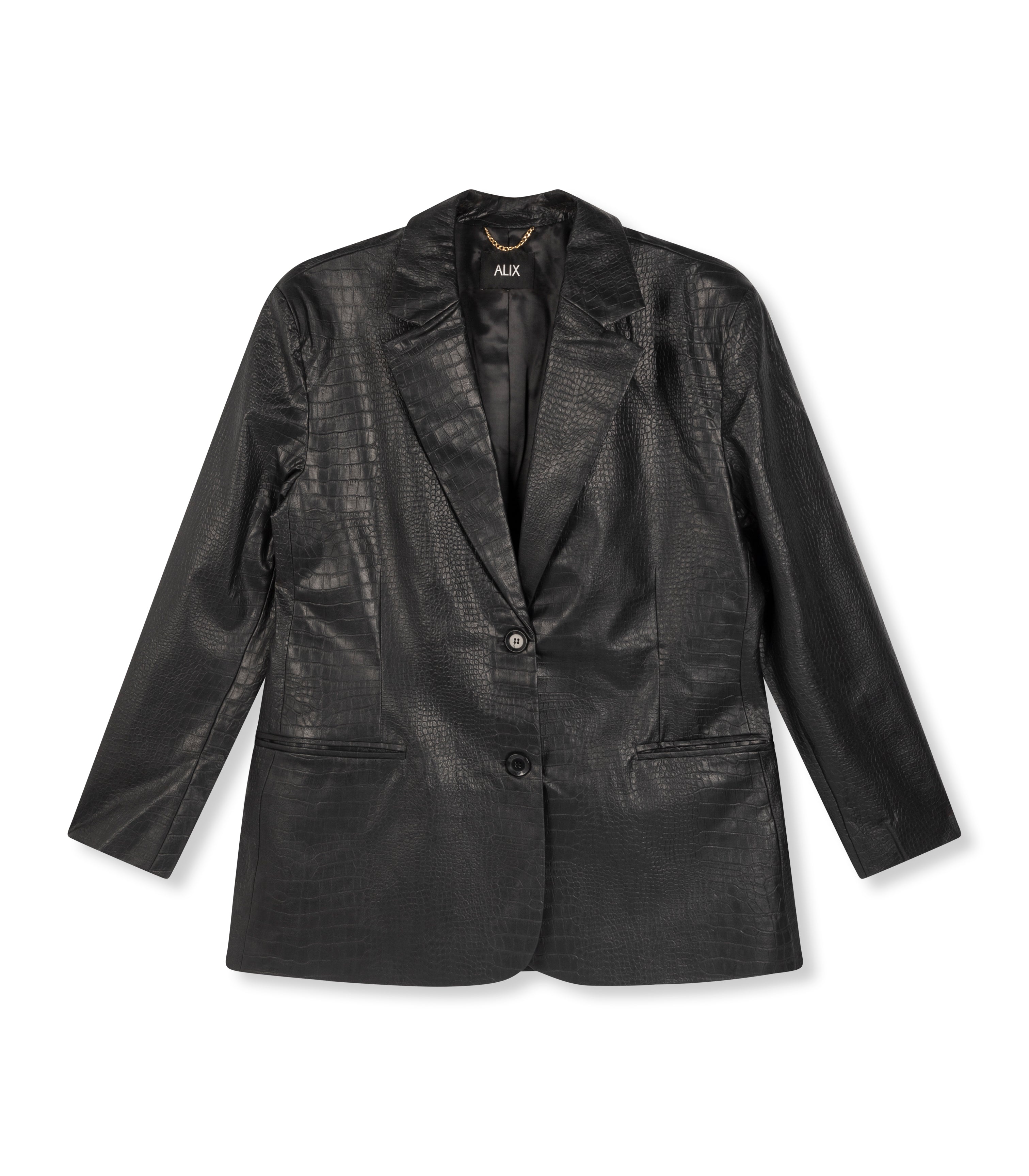 Alix the label 2025 leather jacket