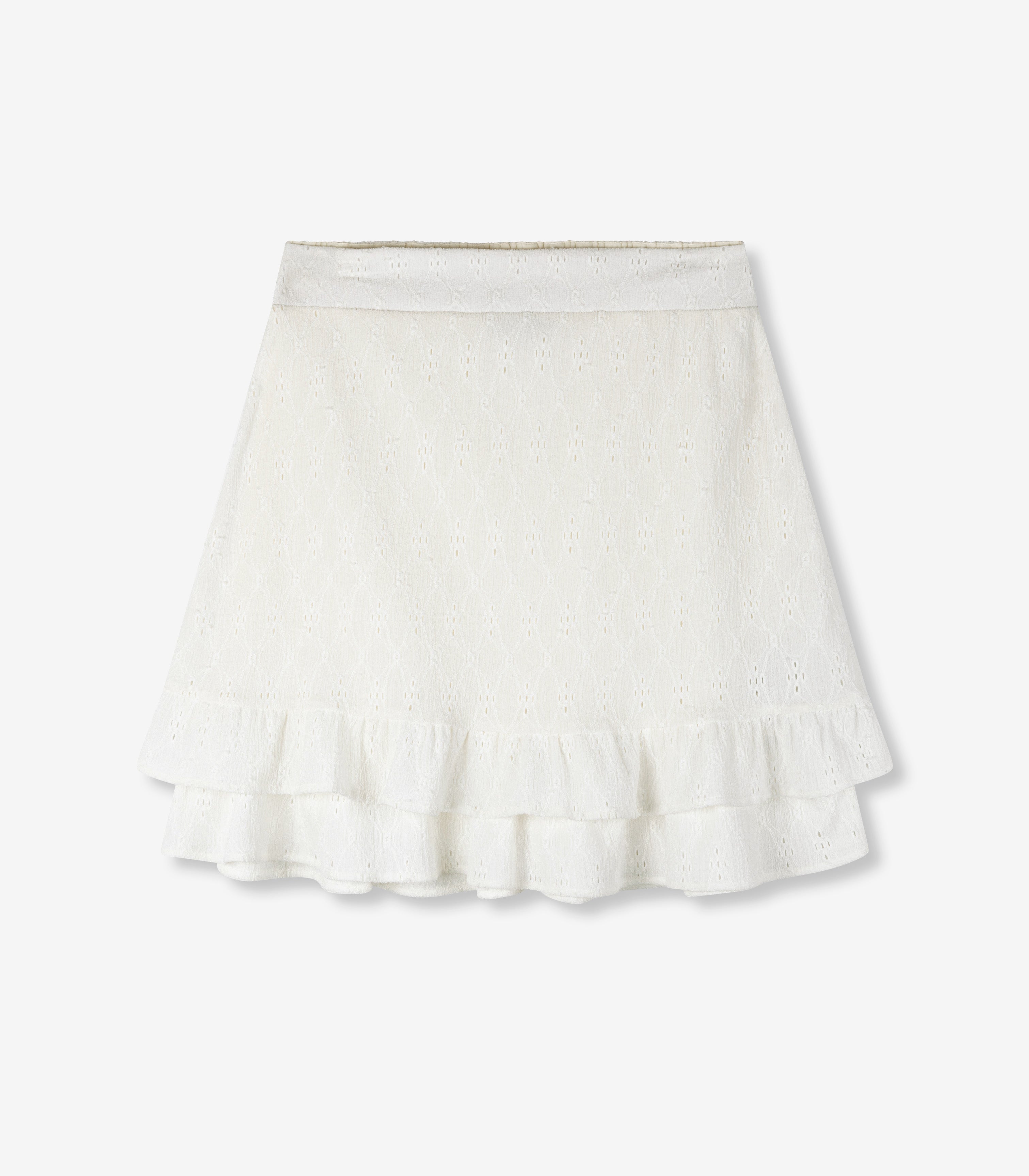 Jersey embroidery skirt