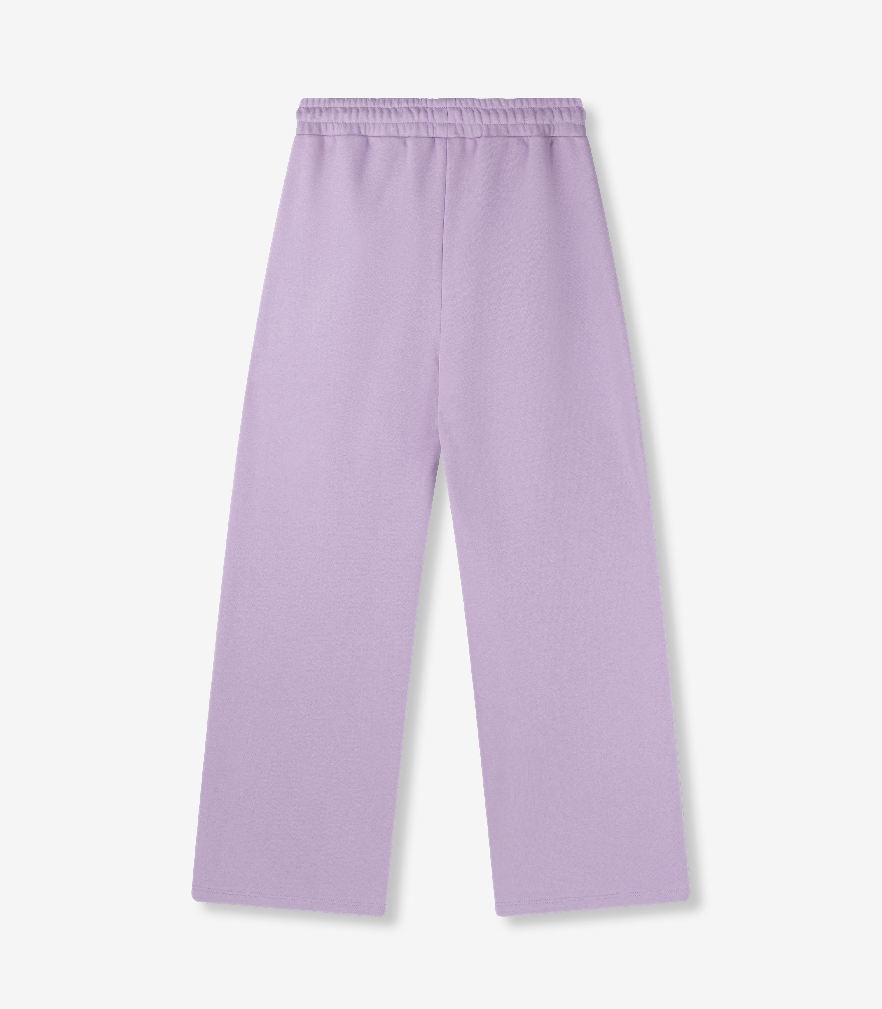 Wide leg sweat pants - lilac