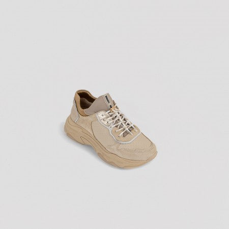 Baisley sneaker - camel/gold