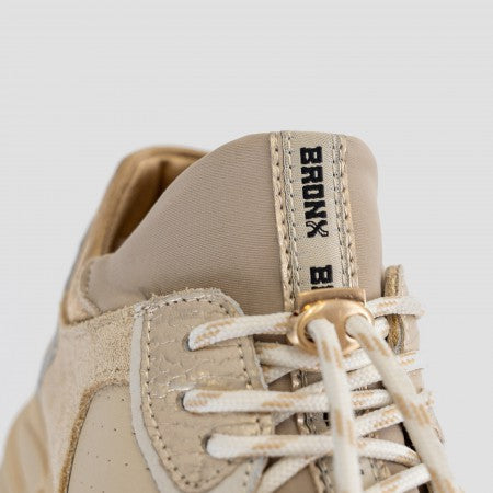 Baisley sneaker - camel/gold