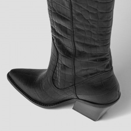 New Americana boots - croco