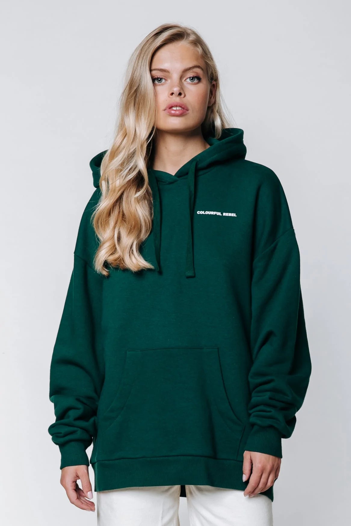 CR Roar hoodie - forest green