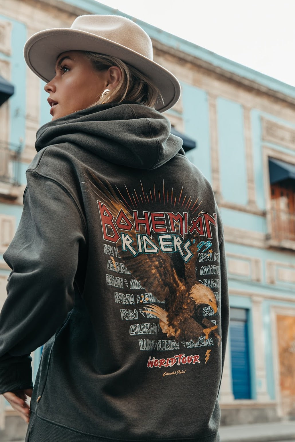 Bohemian Riders hoodie | pirate black