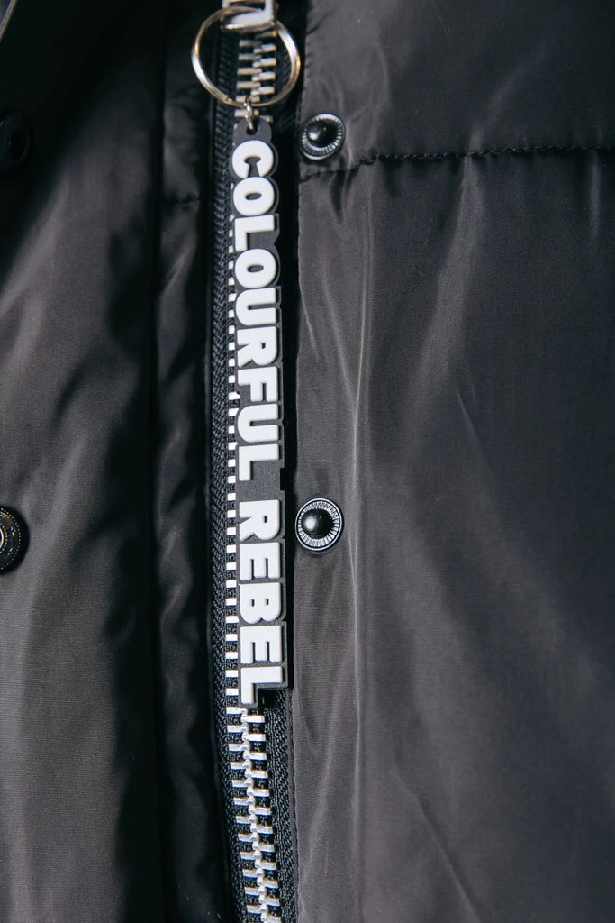 CR Ruya puffer jacket - black