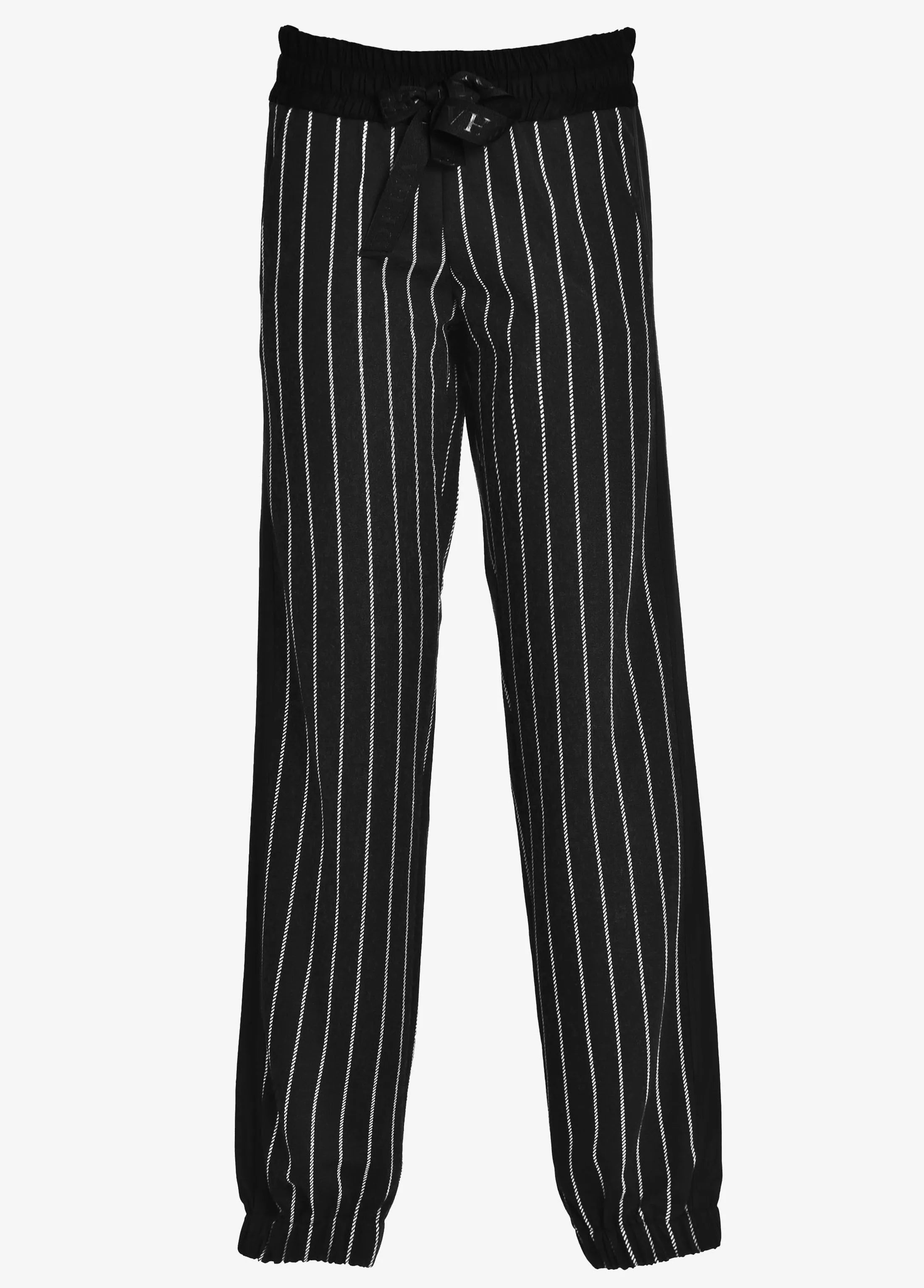 Pinstriped joggers