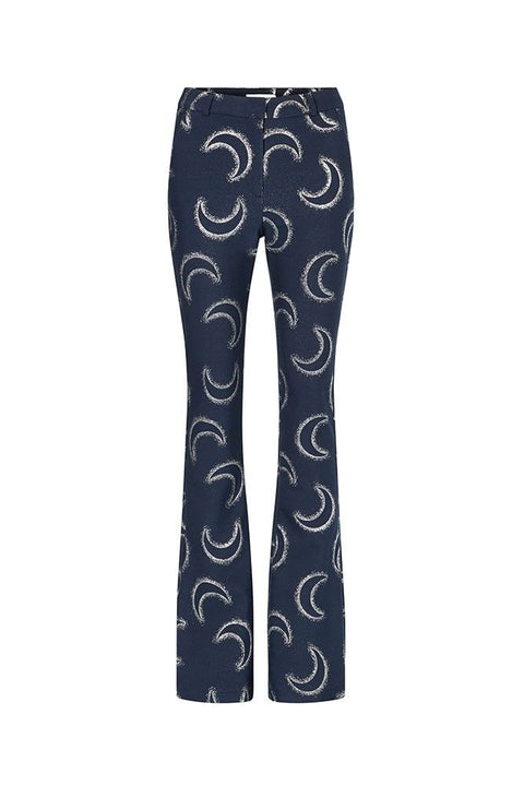 ASOS DESIGN flare legging in moon print