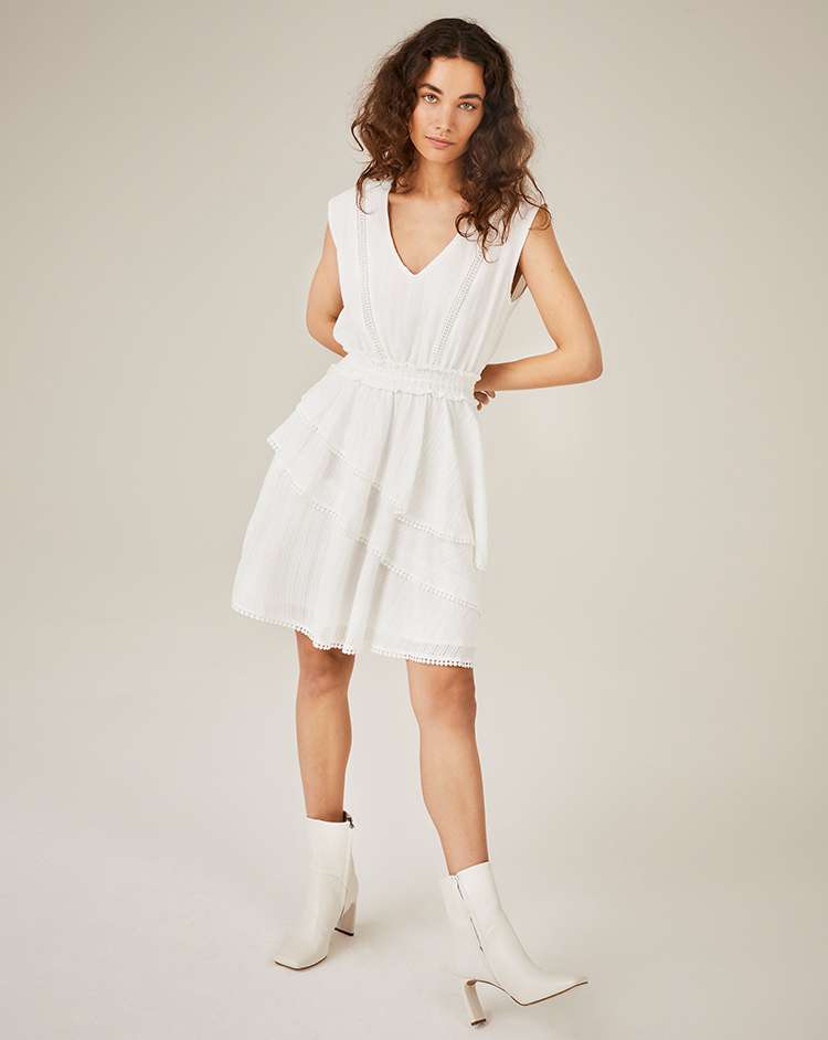FB Kyona Dress - off white