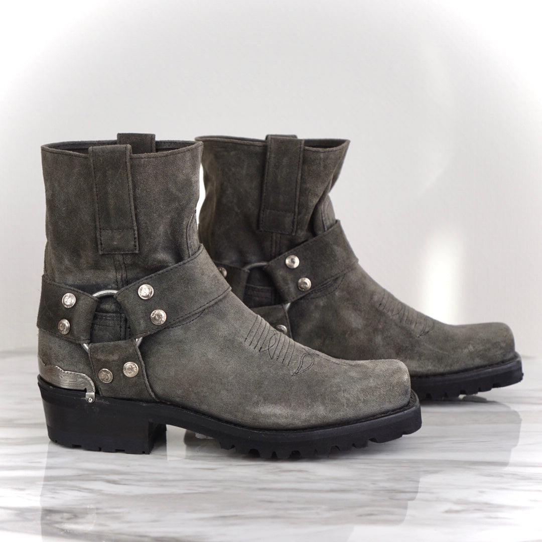 Pete boots short metal back - antra
