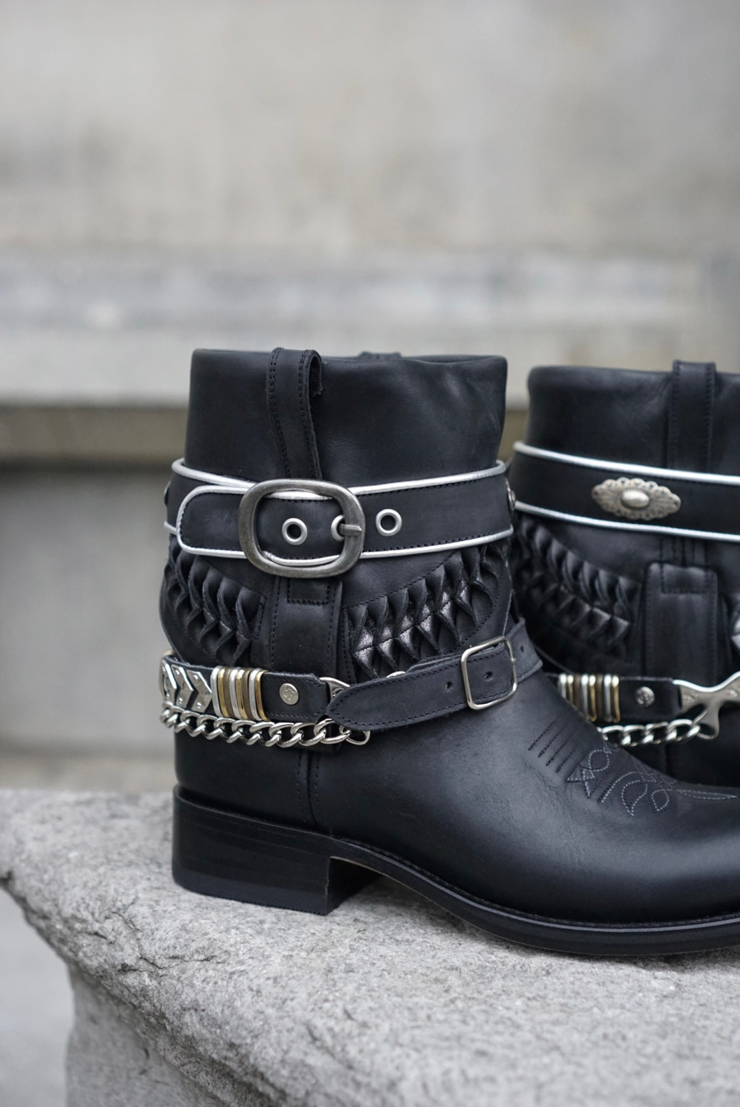 Chiquita Braided boots - black