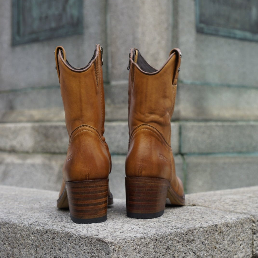 Toledo zipper boots - honey