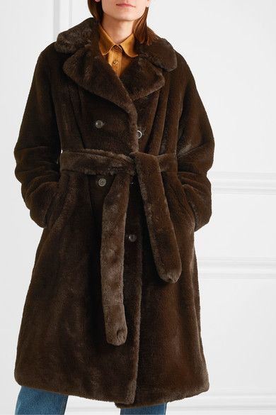Faustine coat - brown